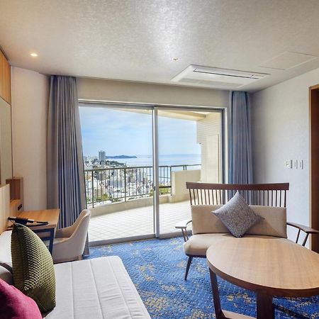 Kamenoi Hotel Atami Bagian luar foto