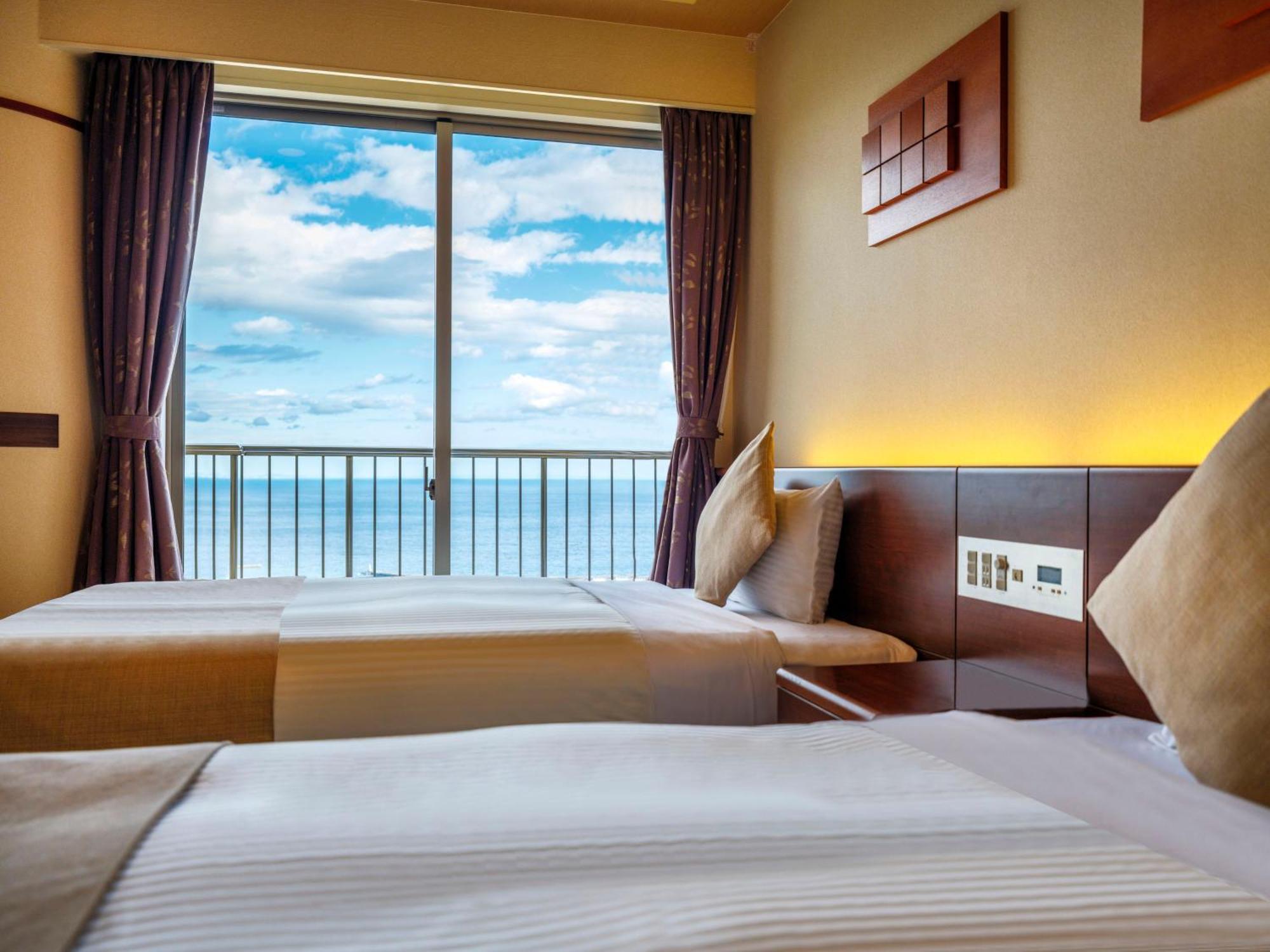 Kamenoi Hotel Atami Bagian luar foto