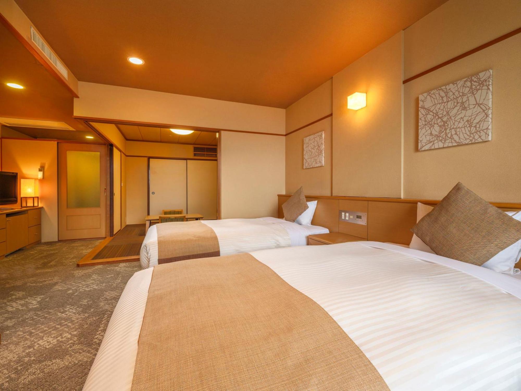 Kamenoi Hotel Atami Bagian luar foto
